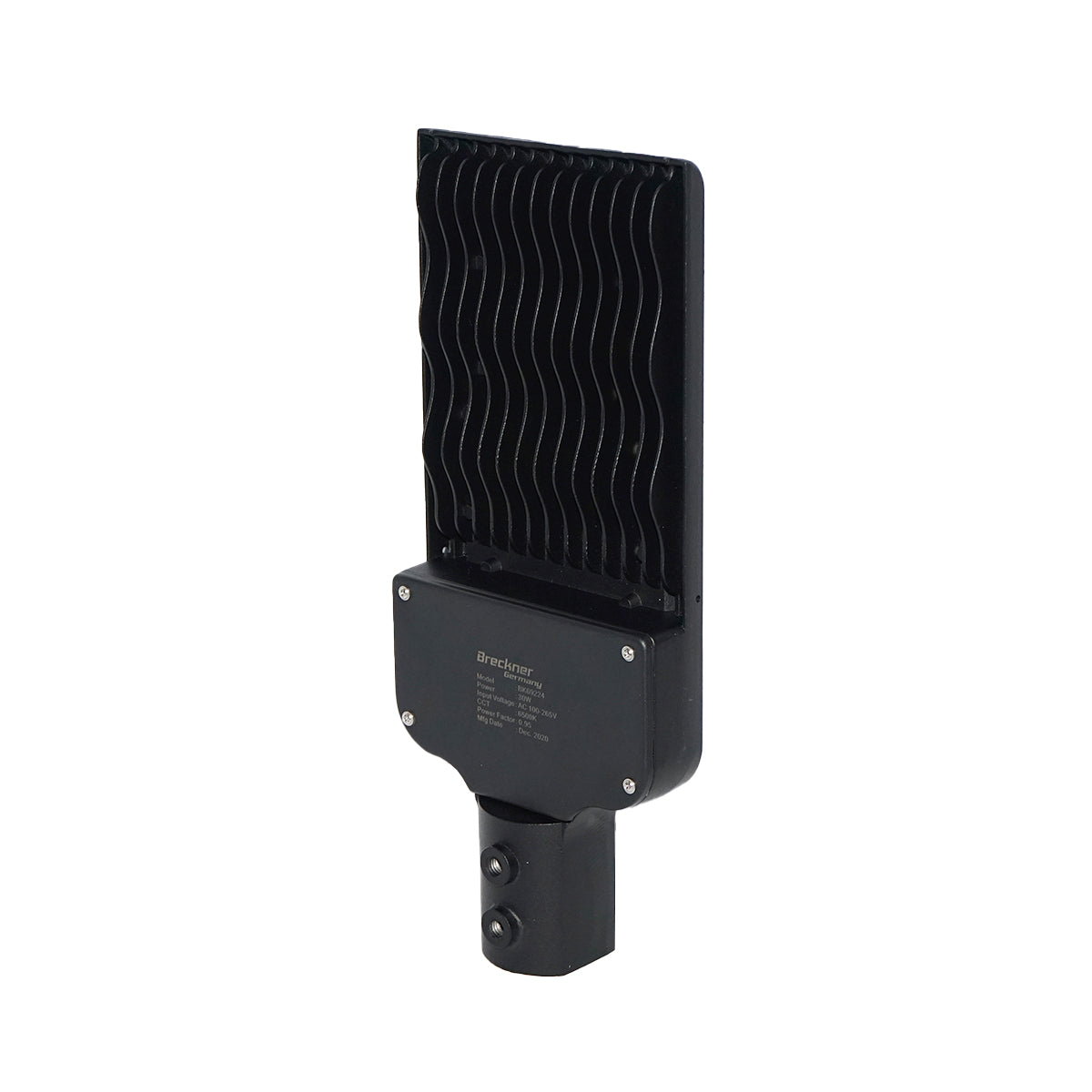 LED utcai világítótest 30W, 220V, 6500K, IP66, oszlopra szerelhető, Breckner Germany