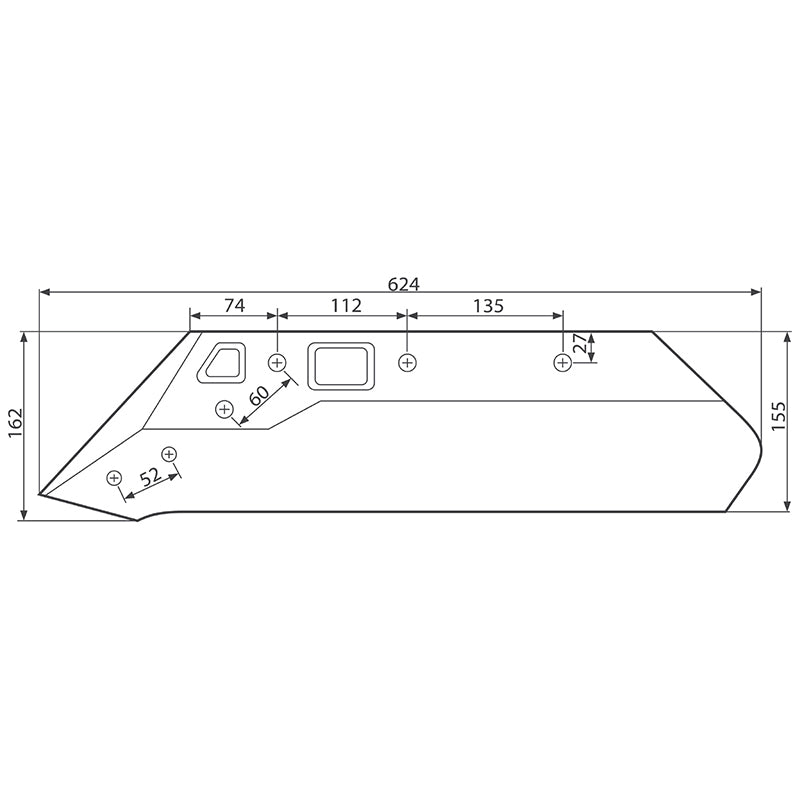 Balos KUHN ekevas véső nélkül 622213