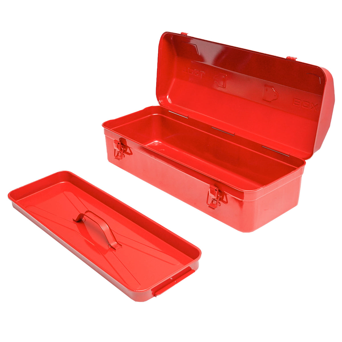 PIROS FÉM SZERSZÁMOSLÁDA 540X210X190MM BRECKNER GERMANY