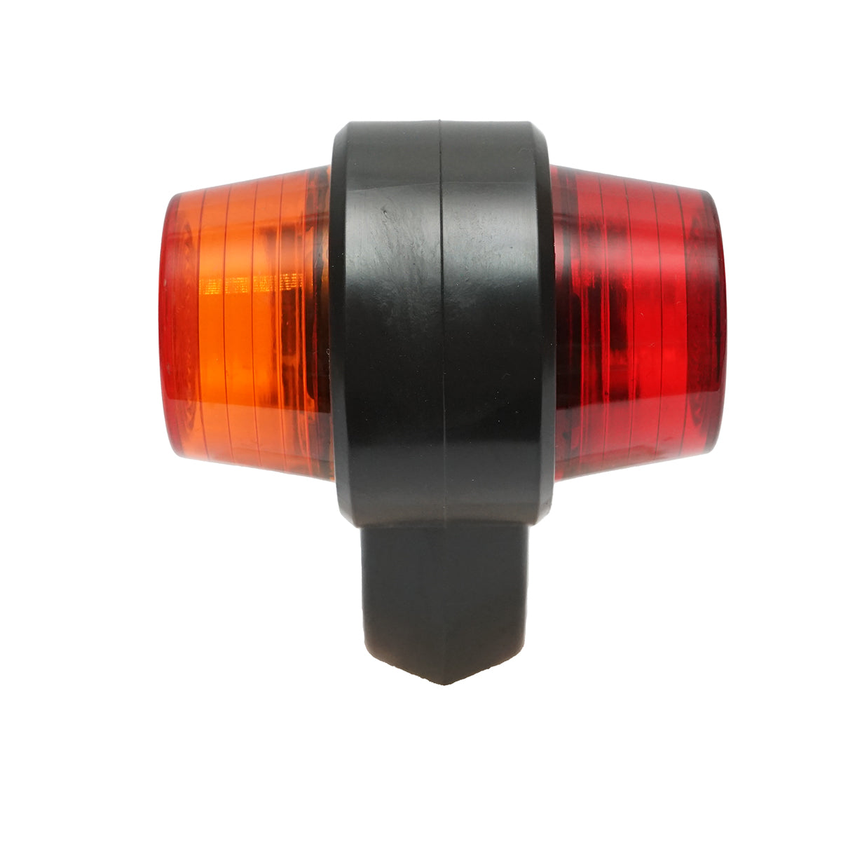 Oldalsó LED helyzetjelző lámpaszett, karral, 12–24V, sárga-piros, FR0157, Breckner Germany