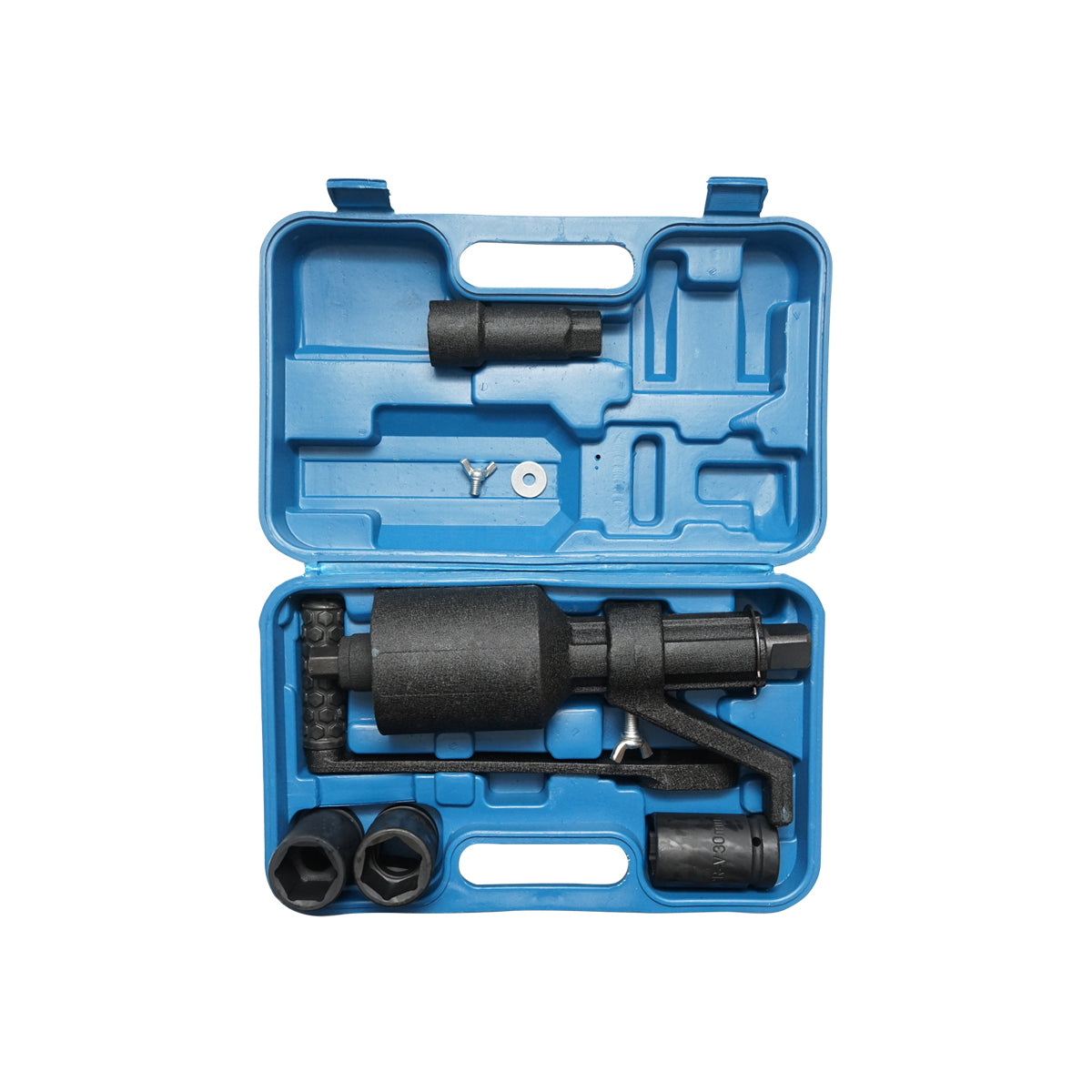 Gépjármű biztonsági készlet, 15 részes, teherautókhoz és kishaszonjárművekhez, jogszabály szerint