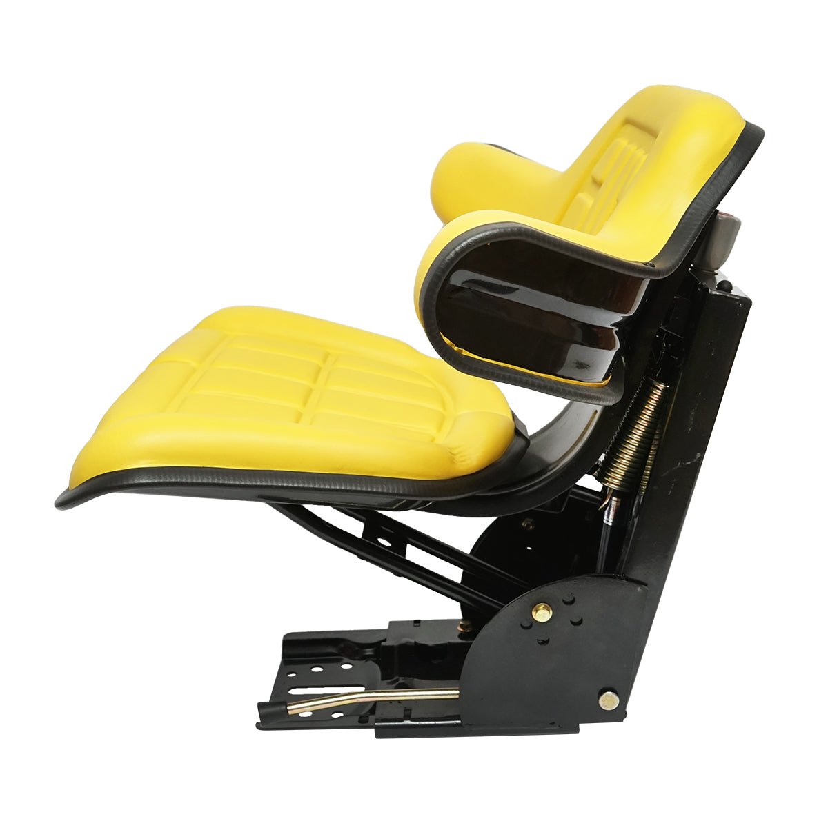 Sárga traktorülés, háromirányú állítással és lengéscsillapítóval, UTB U-445 és U-650 típushoz