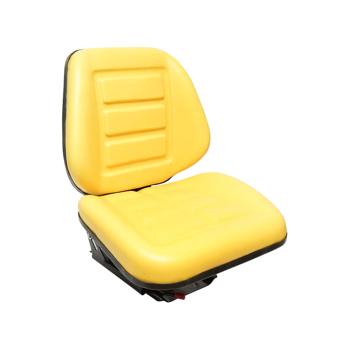 Univerzális sárga ülés háromirányú állítással és lengéscsillapítóval U-445 traktorhoz