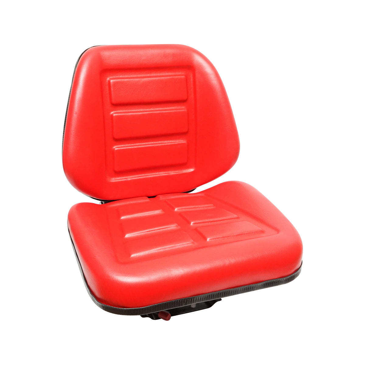 Univerzális piros ülés háromirányú állítással és lengéscsillapítóval U-445 traktorhoz