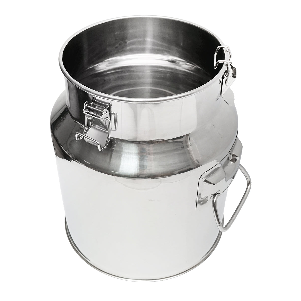 Hordozható fejőgép 1 fejési egységgel és 14 literes rozsdamentes acéltartállyal kecskék és juhok számára