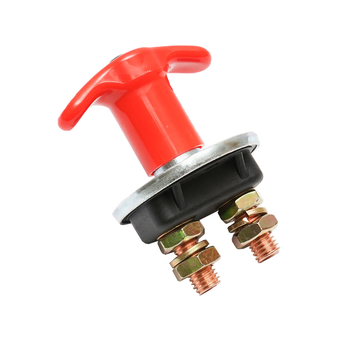 Univerzális főkapcsoló, átmérő 70 mm, 12/24V, 150A-2000A, réz csatlakozó M12, Breckner Germany