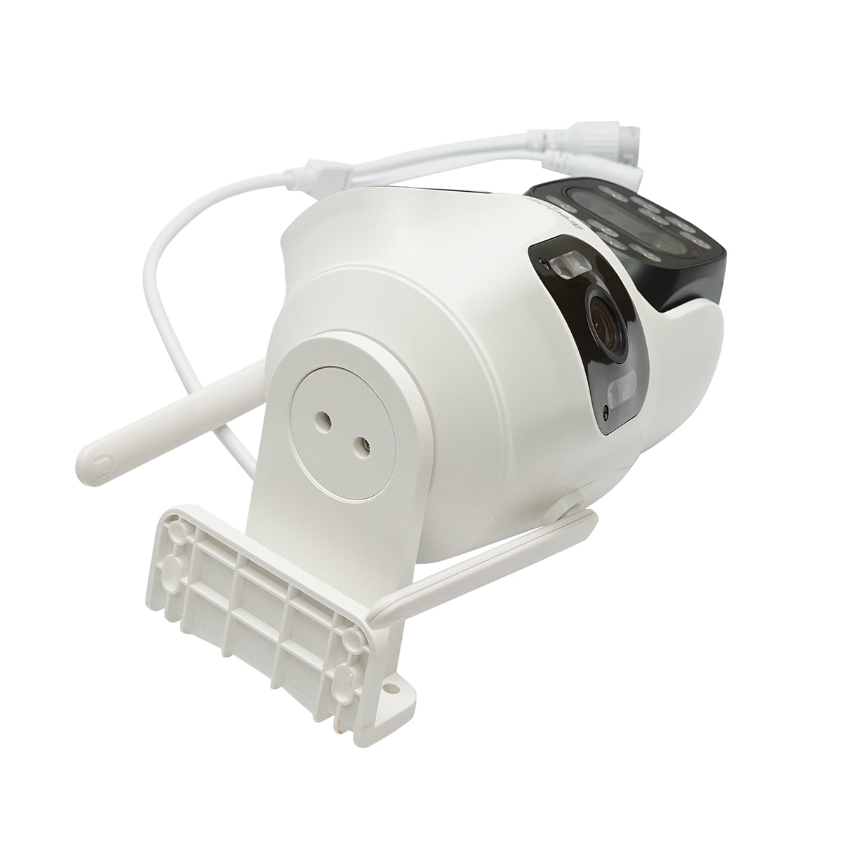 Felügyeleti kamera, 4 lencsével, 3 db 16 MP objektív, WIFI 2.4GHz, 360° forgás, PTZ, 10X zoom, IR éjjellátás, emberi jelenlét felismerés, IPC360 Home alkalmazás