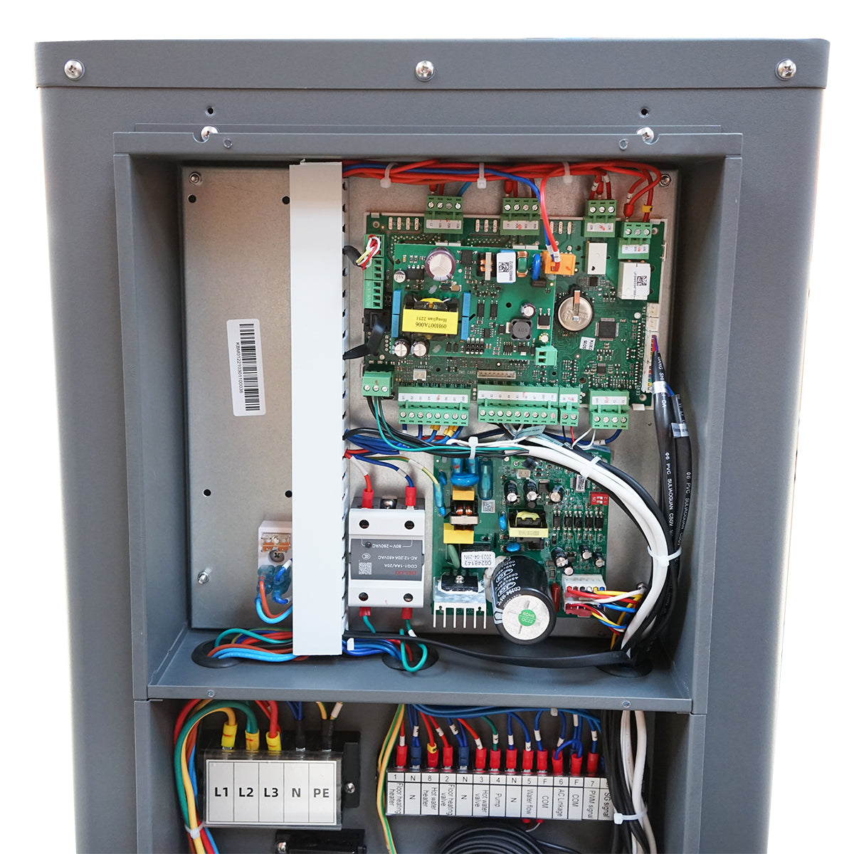 Monoblokkos levegő-víz hőszivattyú, 22 kW, 380V, telepítési készlettel, SPRSUN