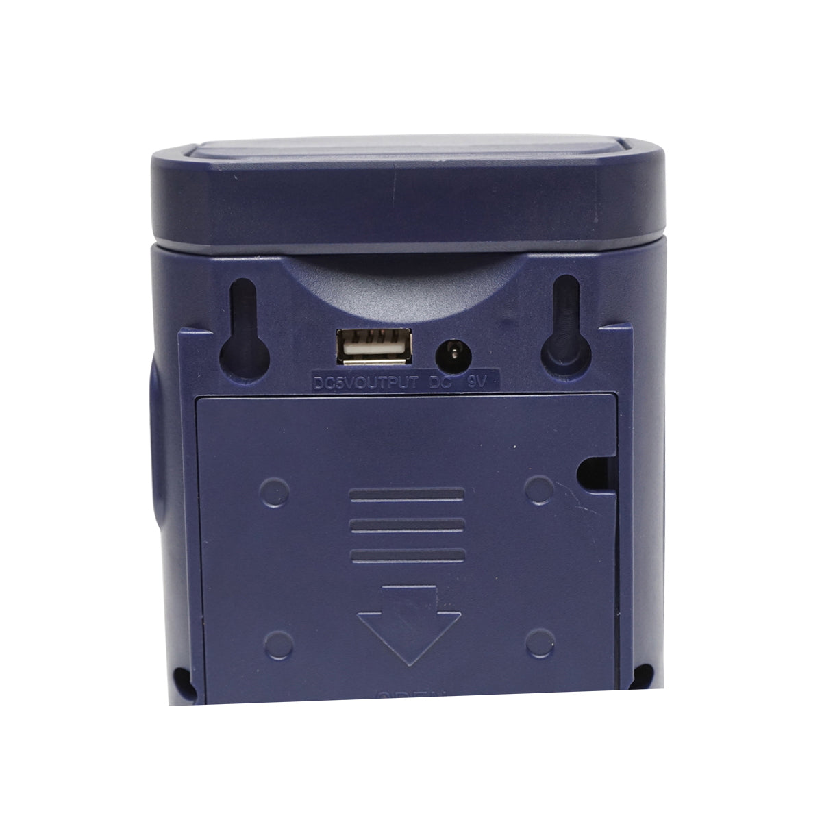 LED munkalámpa / hordozható lámpa, 6V 4Ah akkumulátorral, USB csatlakozással, 100x95x200 mm, lámpás típus