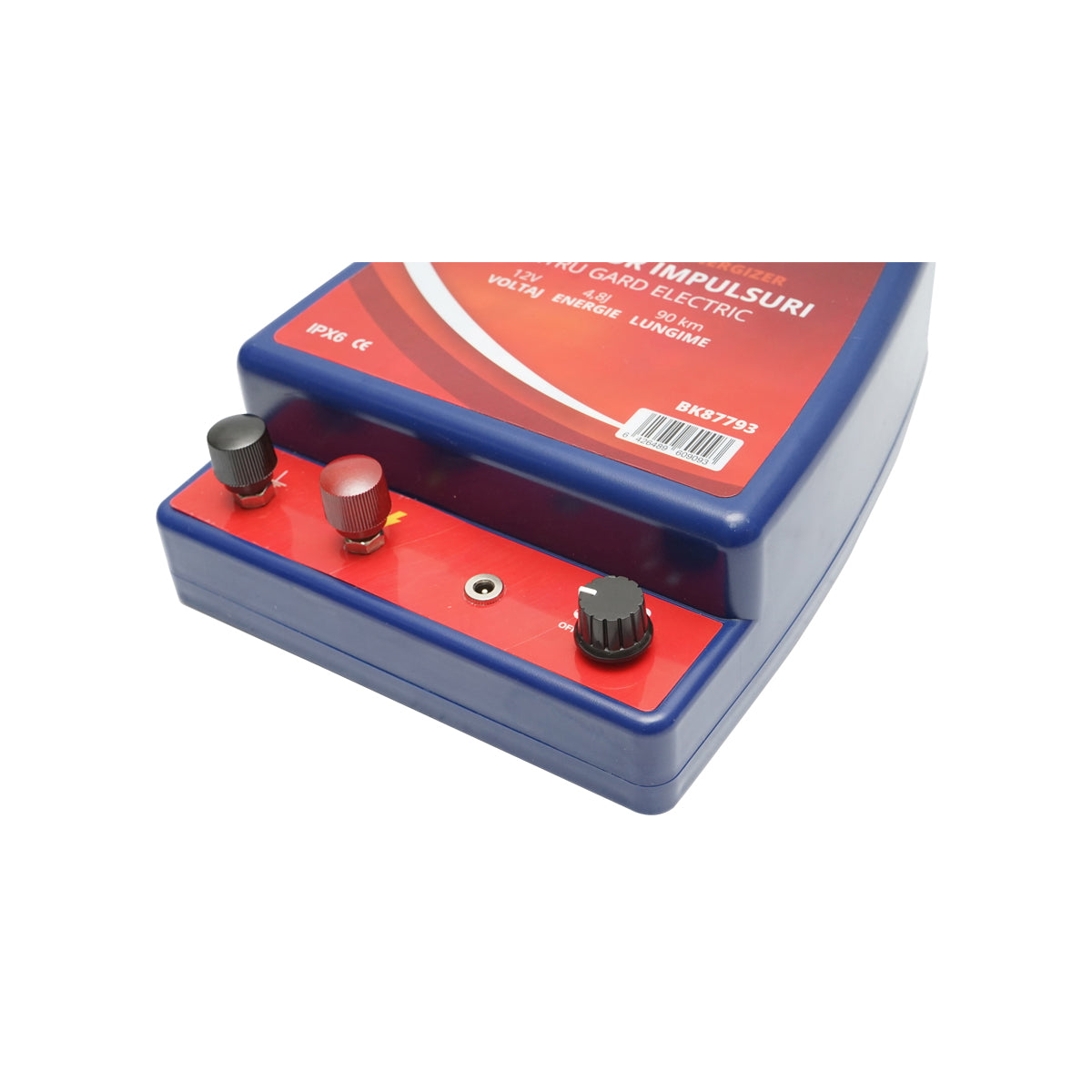 Impulzusgenerátor elektromos kerítéshez, 4,8 Joule, 12 V / 220 V, Breckner Germany