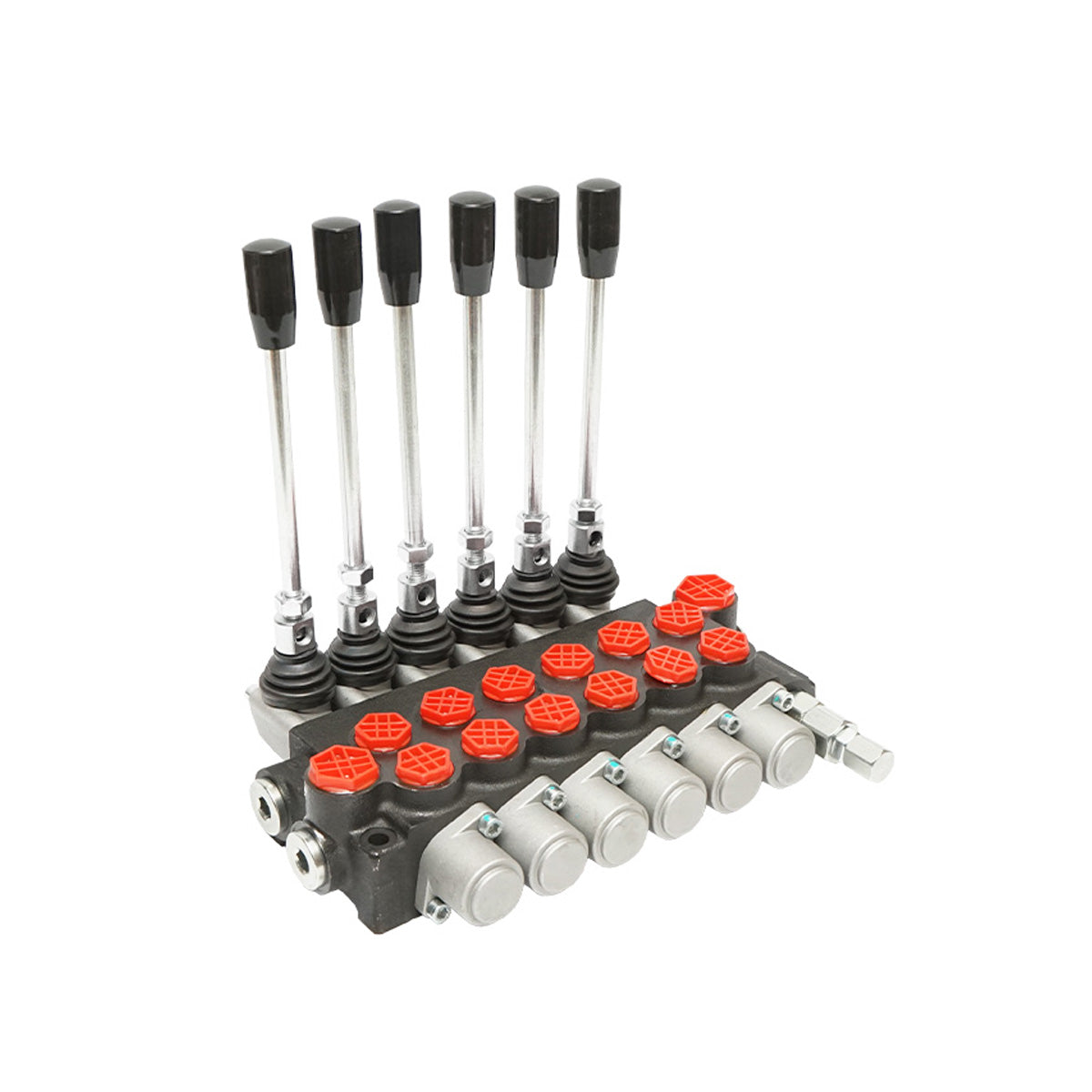 HIDRAULIKUS 6-KAROS ELOSZTÓSZELEP 40L/MIN ÁTFOLYÁS REDUKCIÓVAL -15 /+80 BRECKNER GERMANY