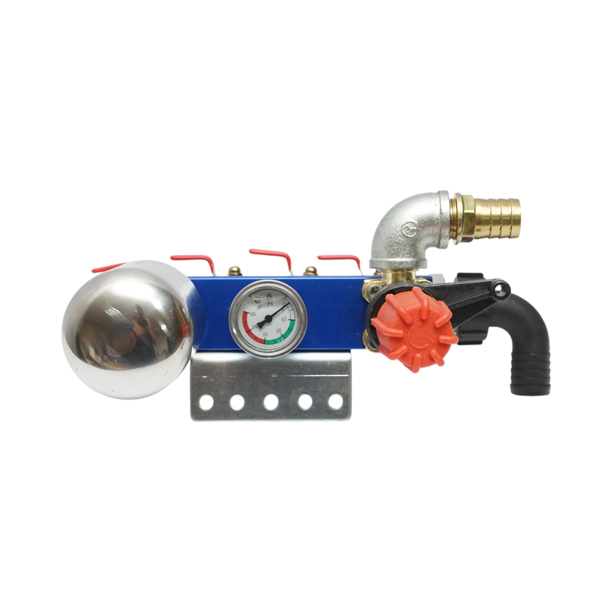 4-utas osztóegység nyomásmérővel permetezőgéphez