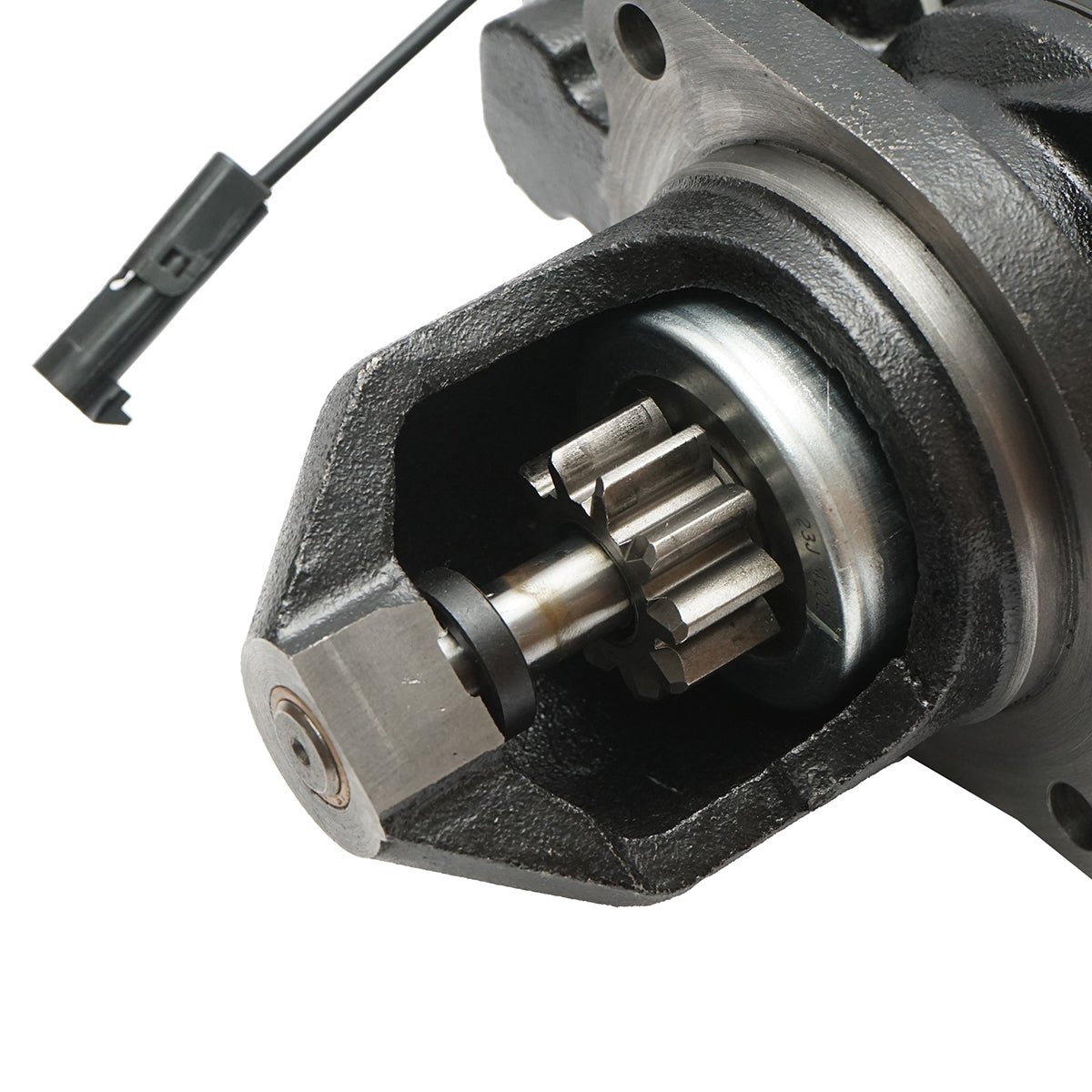 Villanymotor 12V, 3 kW John Deere-hez, Massey Ferguson-hoz, OEM kód: AL70852, AL81154, RE501767, RE503226, RE504807, RE507444, RE507639, RE508322, RE523501, RE60171, RE60239, RE70728, 1903103M91, 1903117M91, 4500732R91