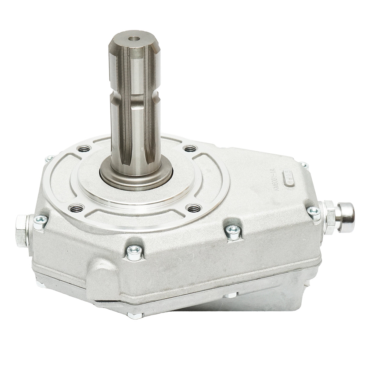 Fordulatszám-növelő alumíniumból, KM6001, apa típus, szabványos traktor tengelyprofilhoz, Z=6, 1 3/8", DIN 9611