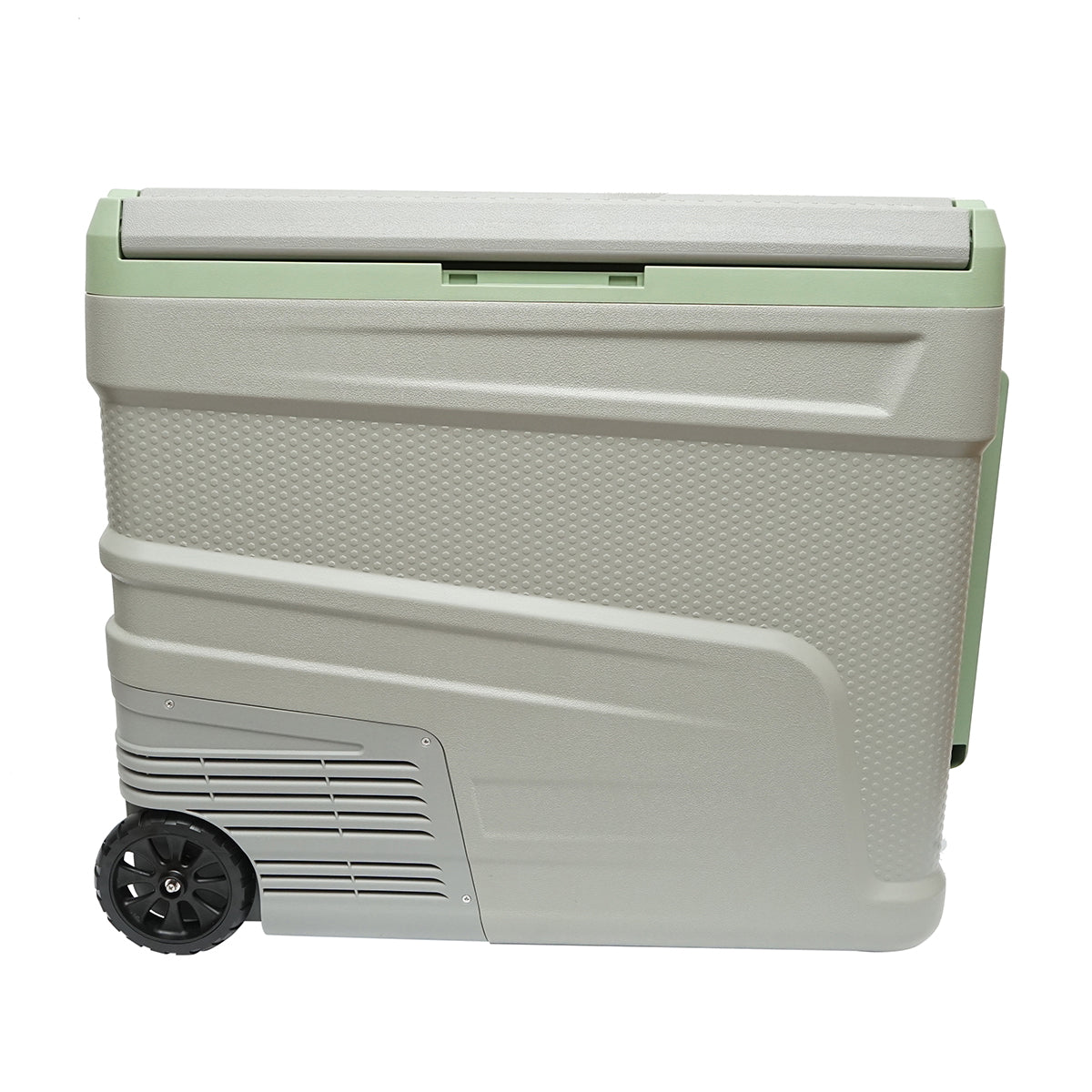 Autós hűtőszekrény kompresszorral, 60W, 64.2L kapacitás, 12–24–220V tápfeszültség, LCD kijelző, USB, 692x416x585 mm, G65 AUTOSPEED