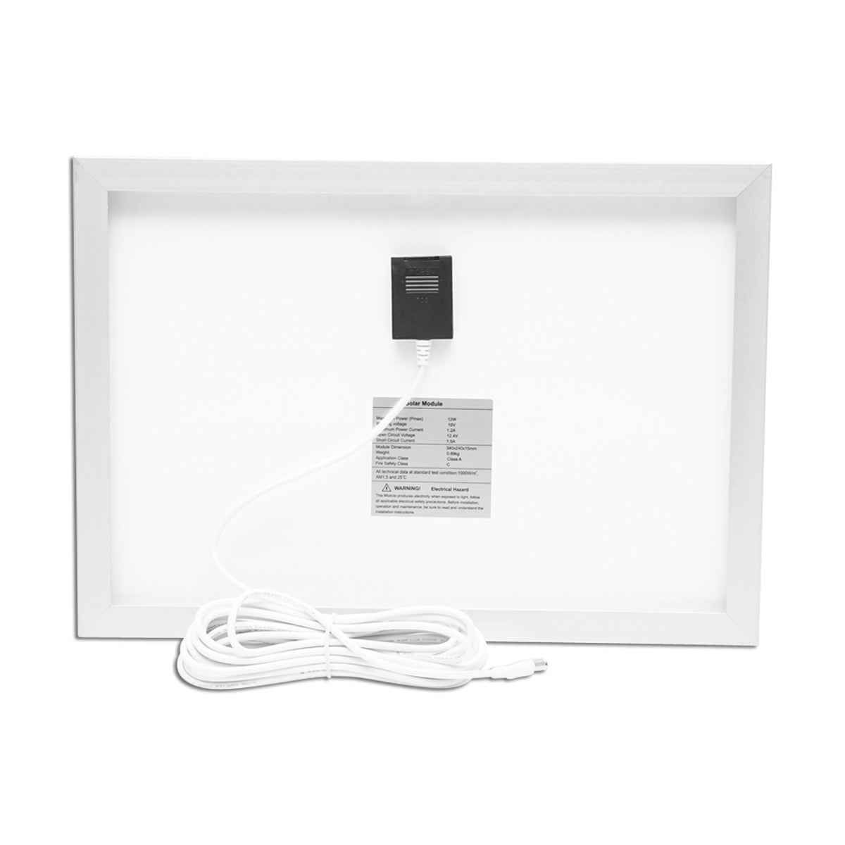 Világítási rendszer 4 db LED izzóval, 9V / 12W napelemmel és 1xUSB telefon töltéshez, Breckner Germany