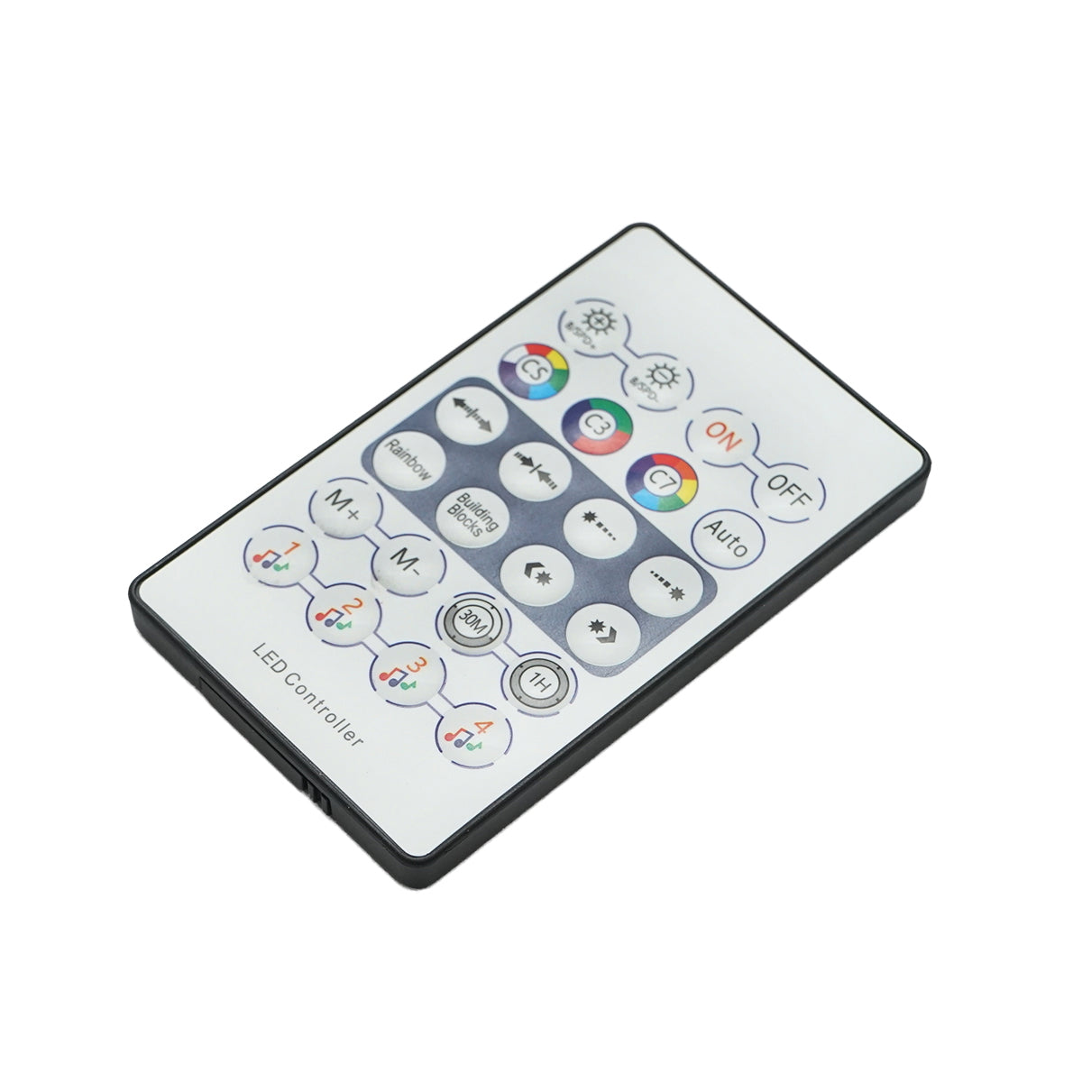 LED szalag smart, 2W/m, 5V, távirányítóval, zenevezérléssel, Bluetooth, applikációval, USB, 15 m, RGB+IC, IP68, Breckner Germany