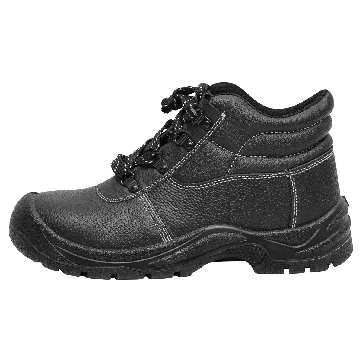 Védőbakancs, 40-es méret, acél lábujjvédővel és talplemezzel, típus: 5001