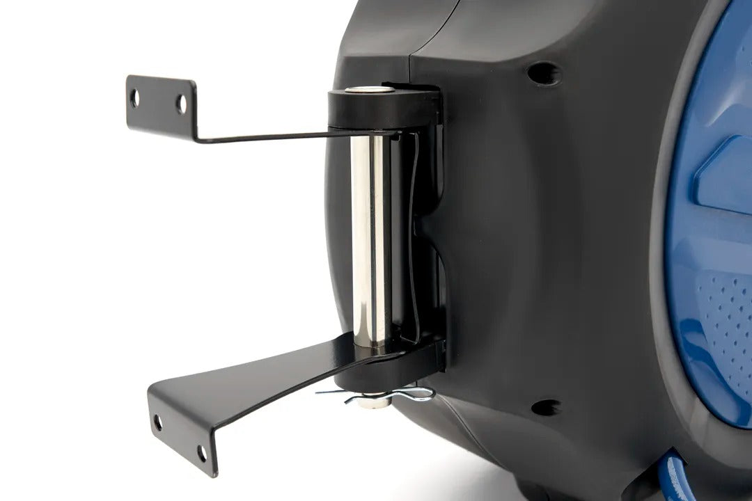 TÖMLŐDOB SŰRÍTETT LEVEGŐHÖZ – 30M, AUTOMATA VISSZAHÚZÁS ÉS RÖGZÍTÉS, 180°-BAN FORGATHATÓ TARTÓVAL – HBM