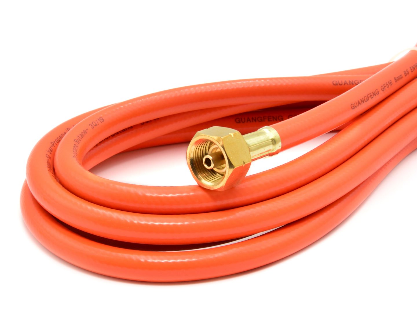 PROFESSZIONÁLIS GÁZTÖMLŐ GW 3/8" W21.8 MM 5 M GEKO