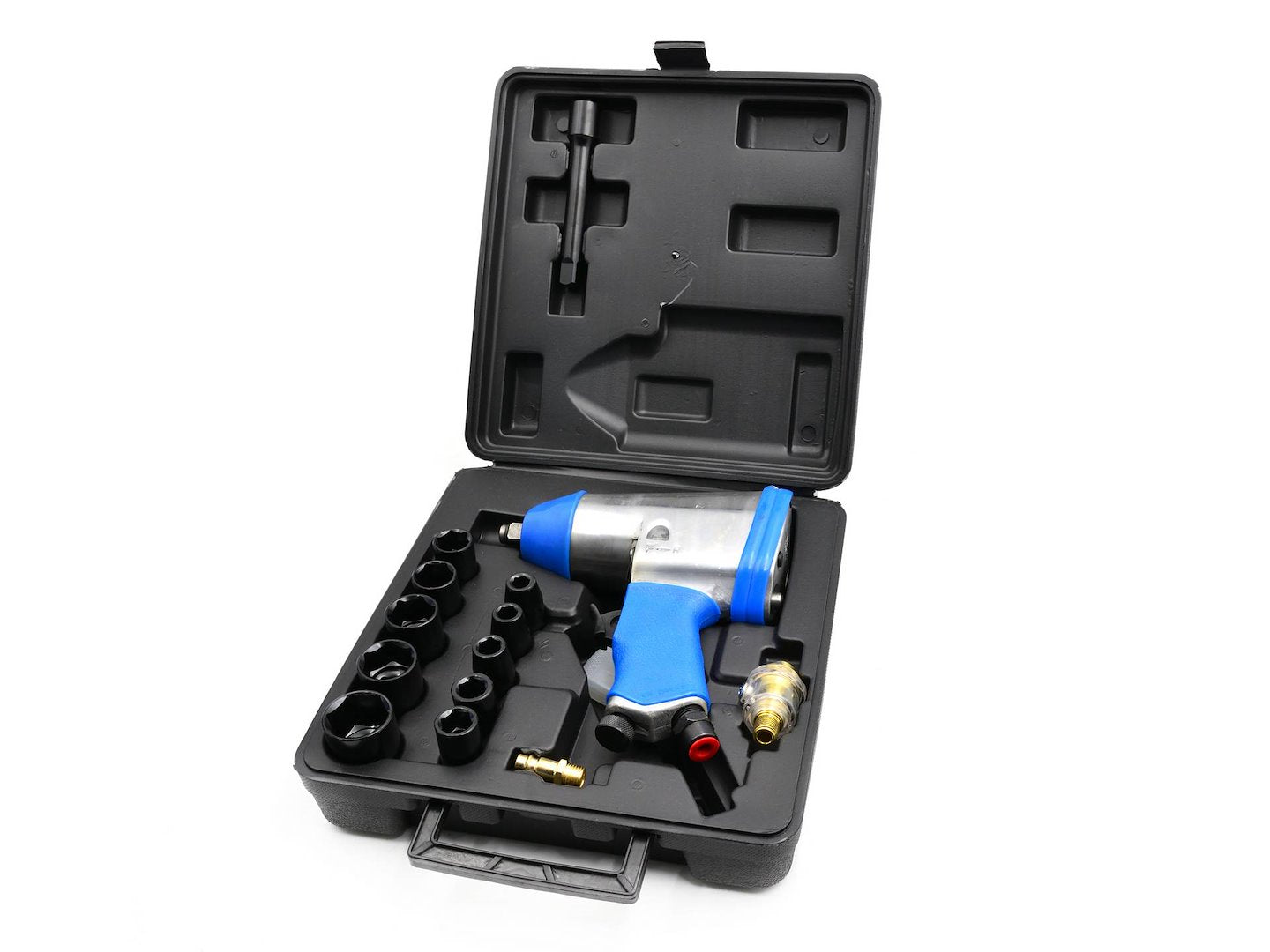 LÉGKULCS KÉSZLET 1/2" DUGÓKULCSOKKAL 9-27 MM GEKO