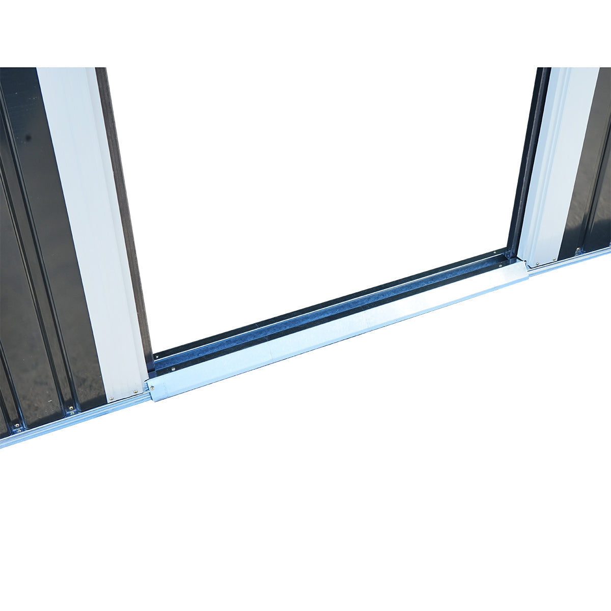 Fém kerti tároló, 312x257x212 cm