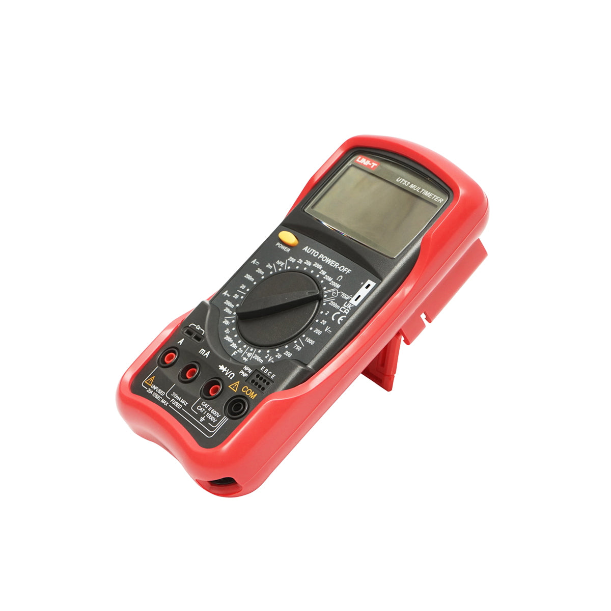 10-FUNKCIÓS DIGITÁLIS MULTIMÉTER UT53, UNI-T