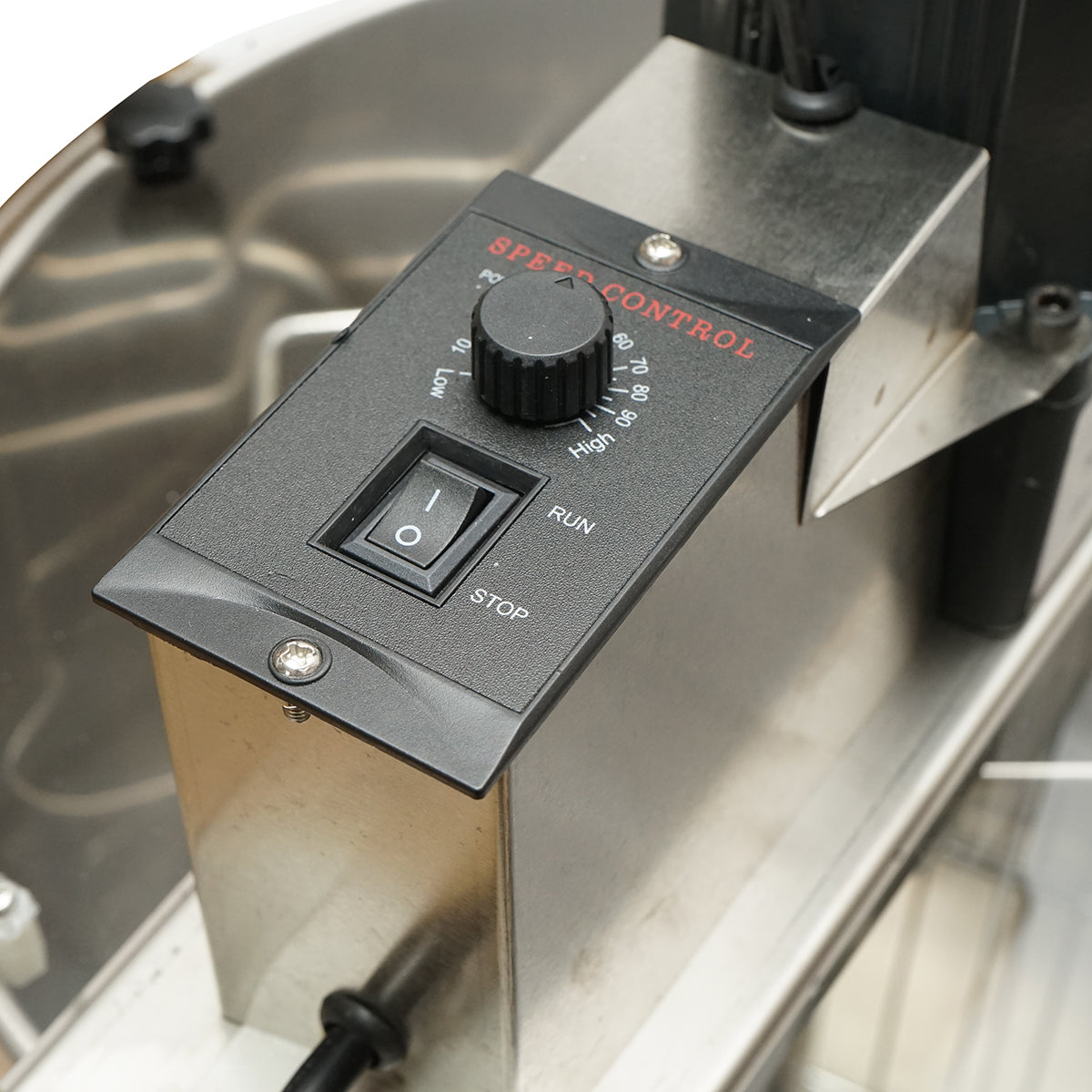 Elektromos mézpergető, 120 W, 220 V, rozsdamentes acélból, 3 keretes