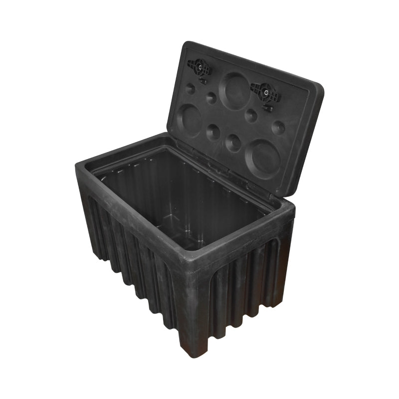 SZERSZÁMOSLÁDA ÁLLVÁNY NÉLKÜL, FEKETE MŰANYAG 460X580X800 MM BRECKNER GERMANY