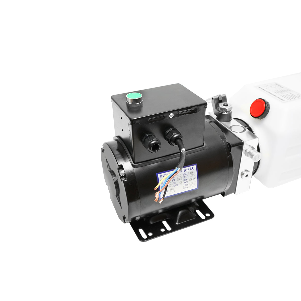 Billenőszivattyú 380V/50Hz, 2,2 kW, 170 bar nyomás, 10 literes műanyag tartállyal, Breckner Germany