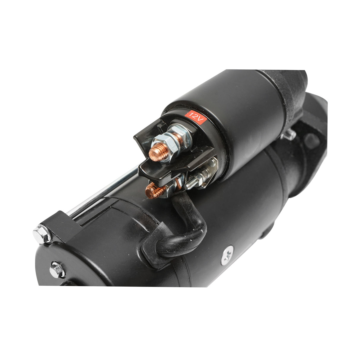 Villanymotor 12V, 2,8 kW, Z=10 John Deere-hez, OEM kód: AJ59341, RE501157