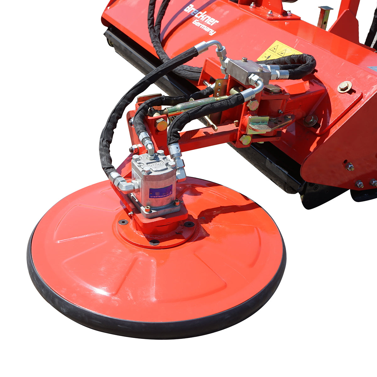 Szárzúzó növényi maradványokhoz, tapintókaros, 45–65 LE, 1,65 m munkaszélesség, Breckner Germany