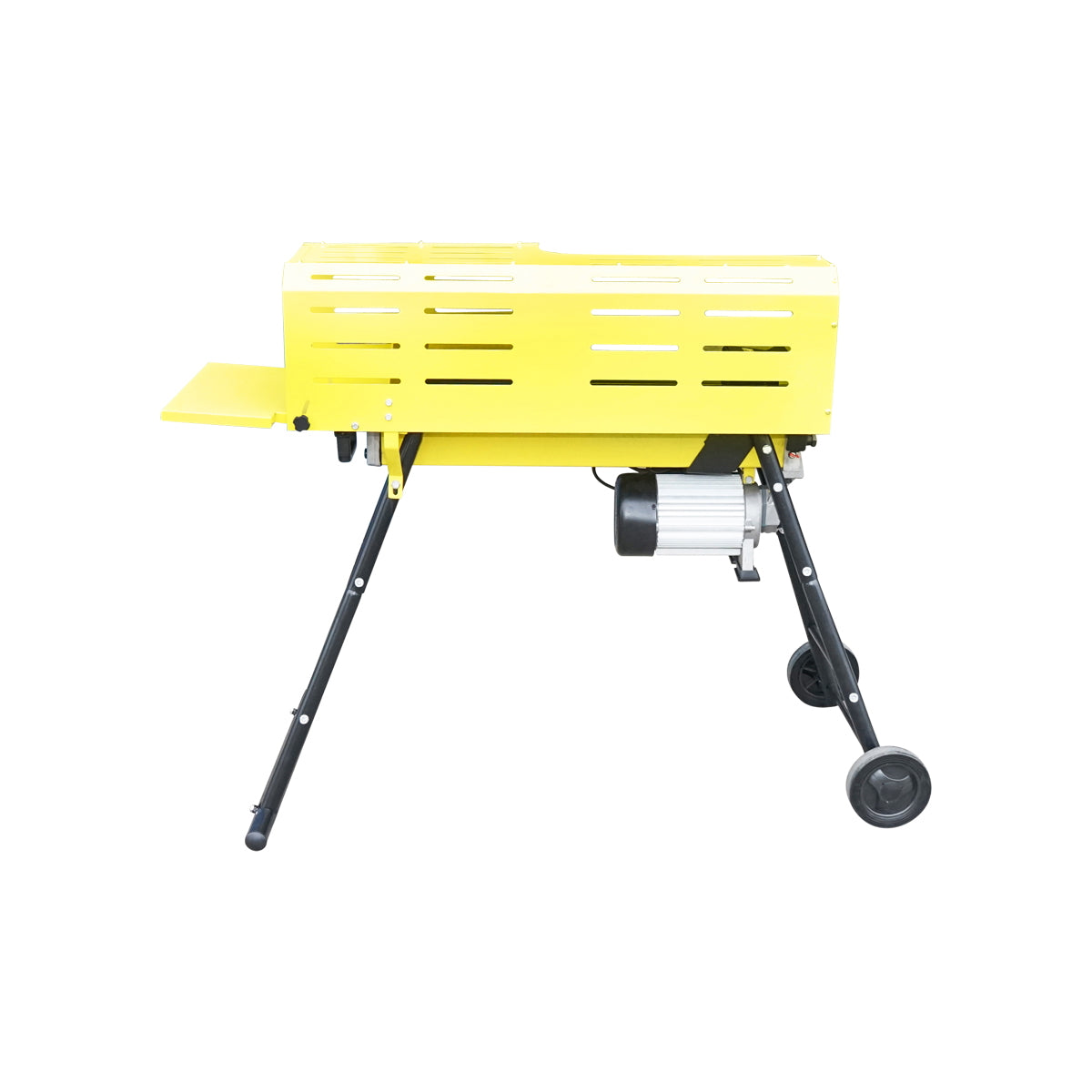 Vízszintes rönkhasító, 5 tonnás, 230 V, 2 kW, állítható magasságú állvánnyal és védelemmel, Thor