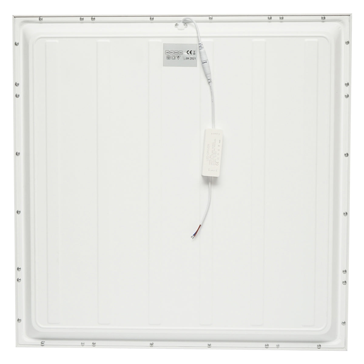 Slim LED panel 48W, 220V, 6500K, IP20, 595x595x20 mm, álmennyezetbe, Breckner Germany