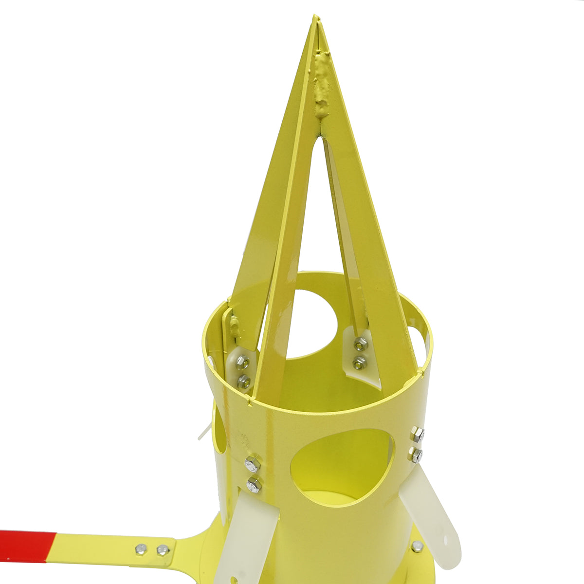 Big-bag zsák leeresztő, kifolyási átmérő 180 mm, max. kapacitás 600 kg/perc