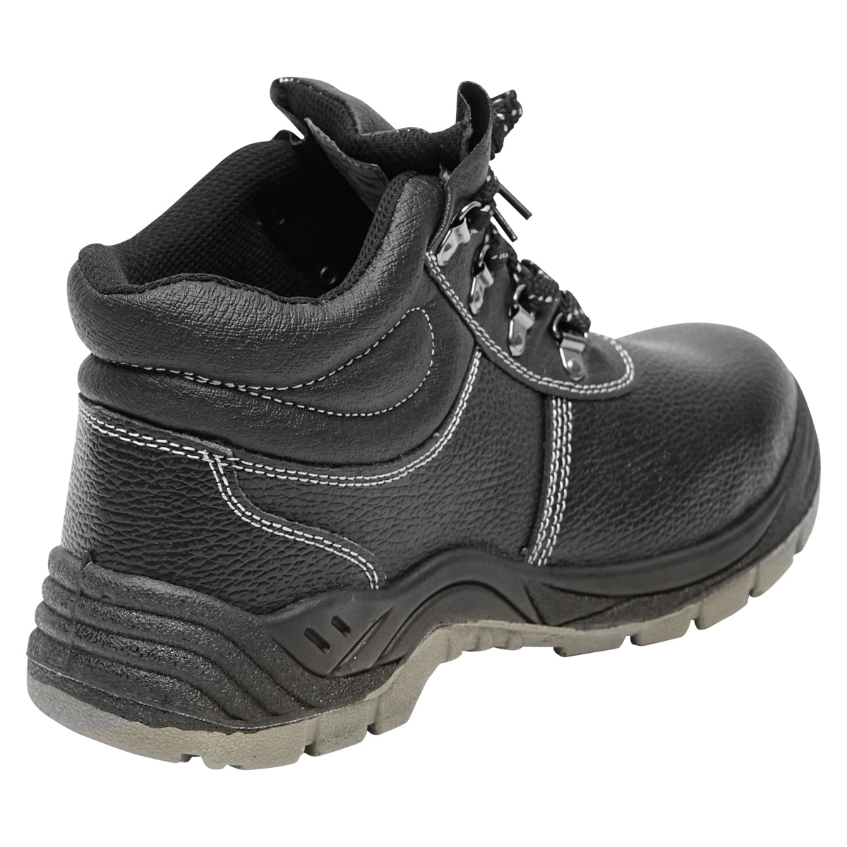 Védőbakancs, 43-as méret, acél lábujjvédővel és talplemezzel, típus: 5003