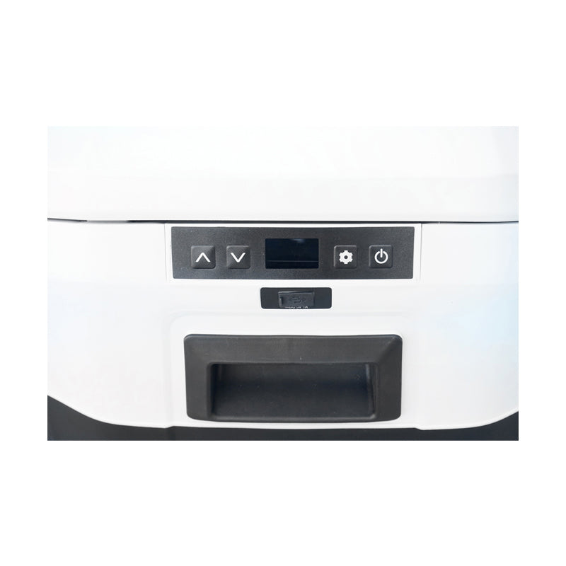 Autós hűtőszekrény, 40L, 12–24V, 55W, kompresszoros, 640x360x475 mm, hűtési tartomány: -20 °C – +10 °C, Thor