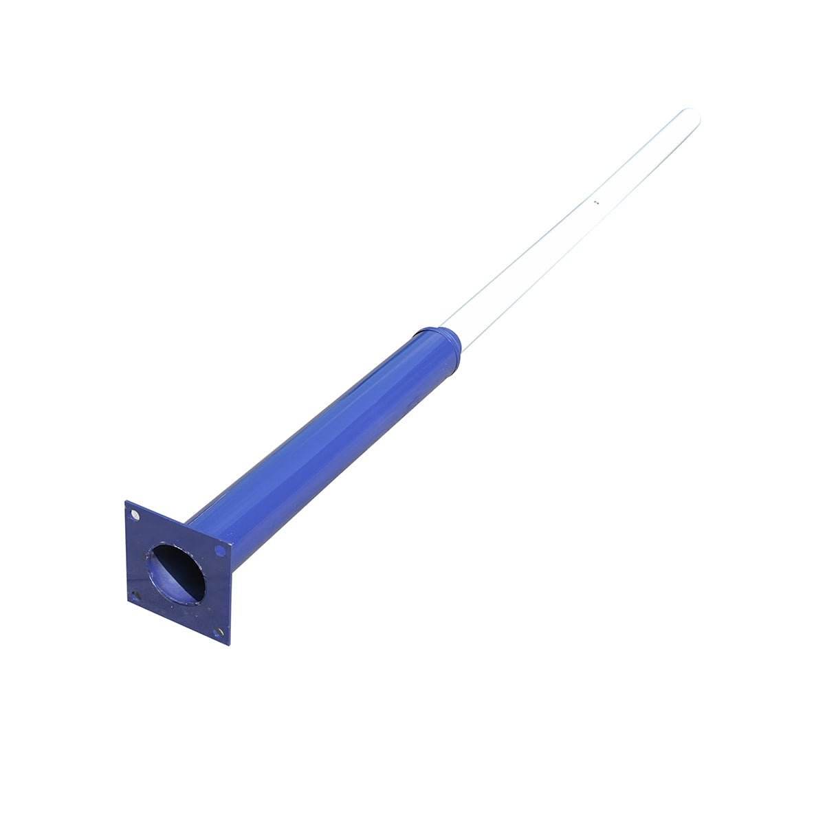 3m-es acél világítóoszlop betonra szerelhető karimával Breckner Germany