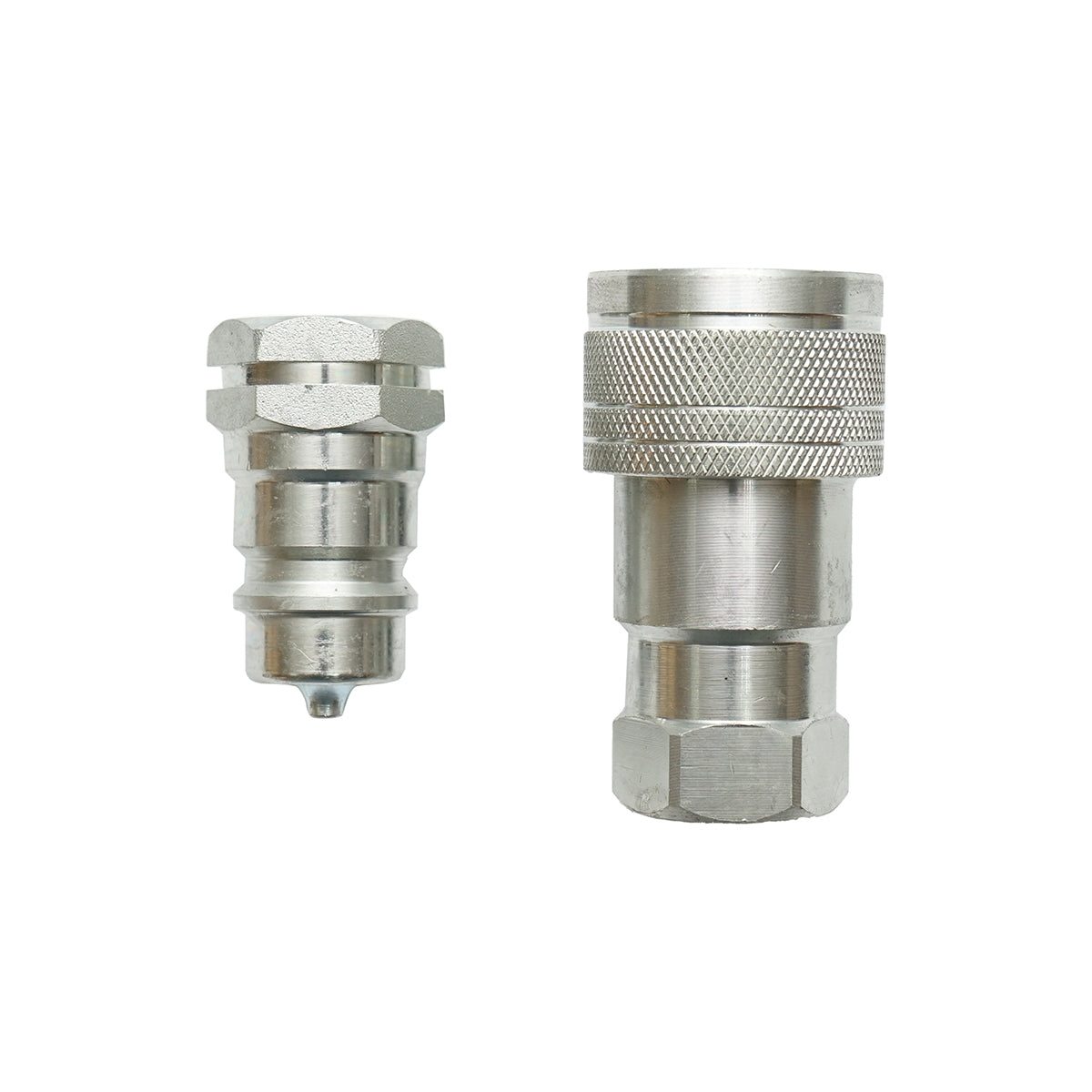 Átmenő szelep anya-apa kúpos csatlakozással, M20 menettel, M16x20 átalakítókkal (1/2" gyorscsatlakozó anya+apa készlet), 92,8x37x29,6 mm