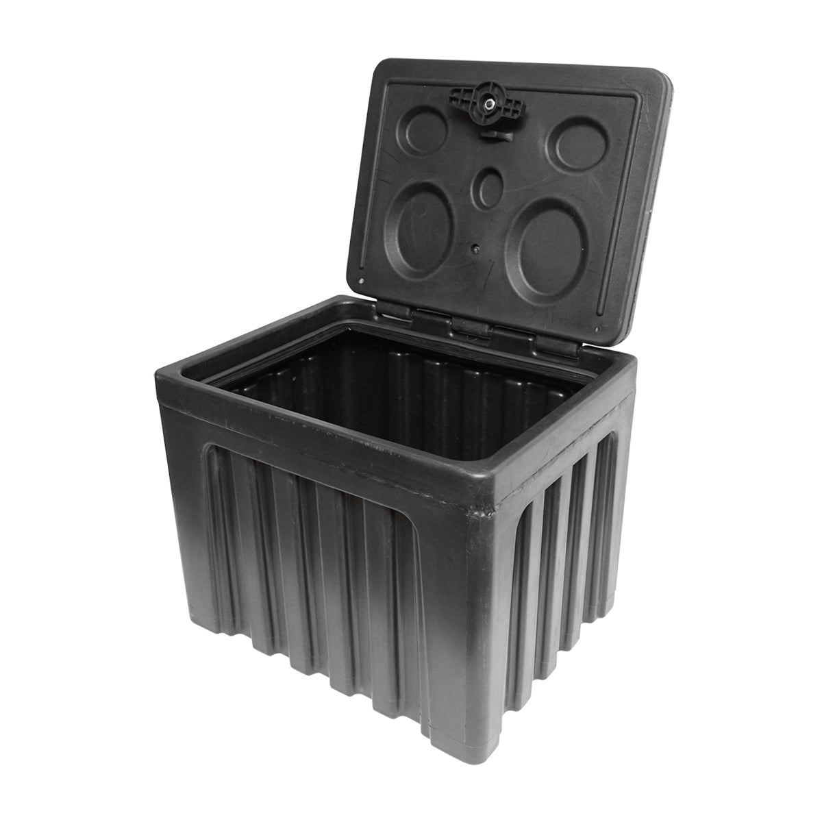 SZERSZÁMOSLÁDA ÁLLVÁNY NÉLKÜL FEKETE MŰANYAG 468X470X600 MM BRECKNER GERMANY