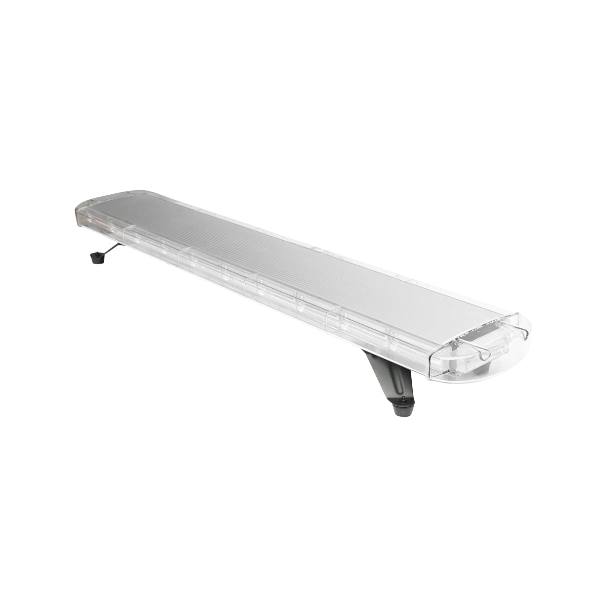 Fényhíd, villogó lámpasor, 12V, 22 db sárga fényű modul, beépített hangjelzéssel, méret: 1180x210x68 mm, Breckner Germany