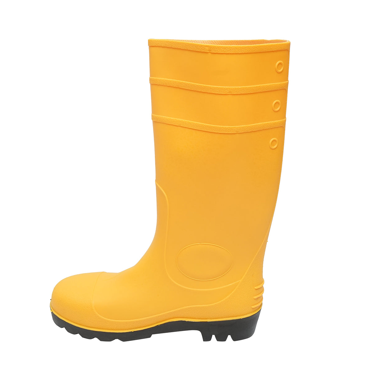 Munkavédelmi gumicsizma, sárga, 45-ös méret, Crownman
