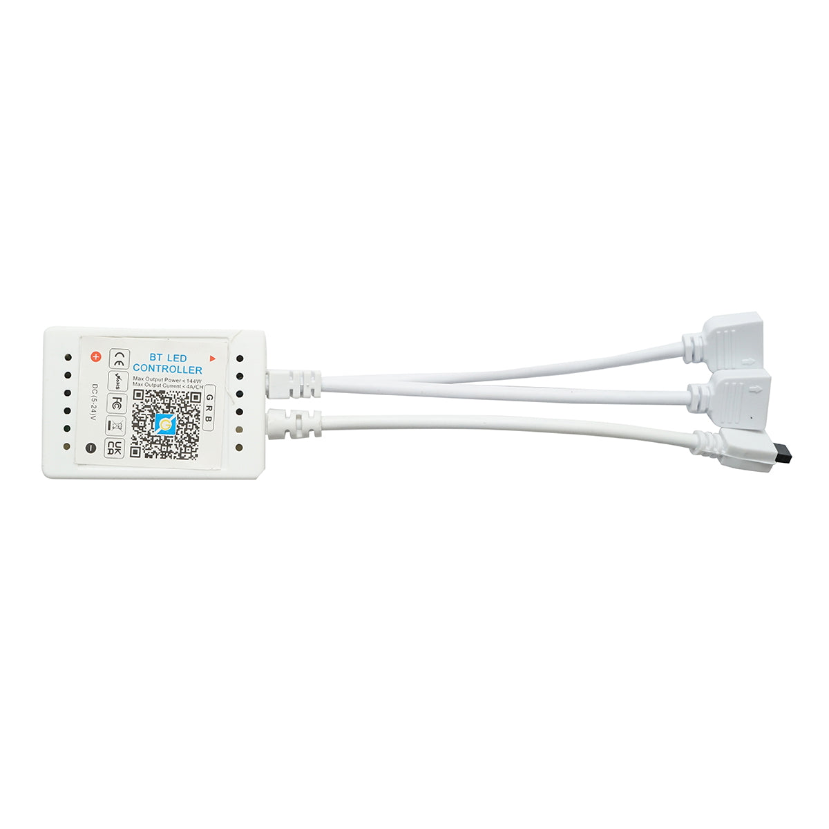 Inteligens LED szalag 2x10m, 12V távirányítóval, hangvezérléssel, bluetooth, USB alkalmazással, 20m RGB Breckner Germany