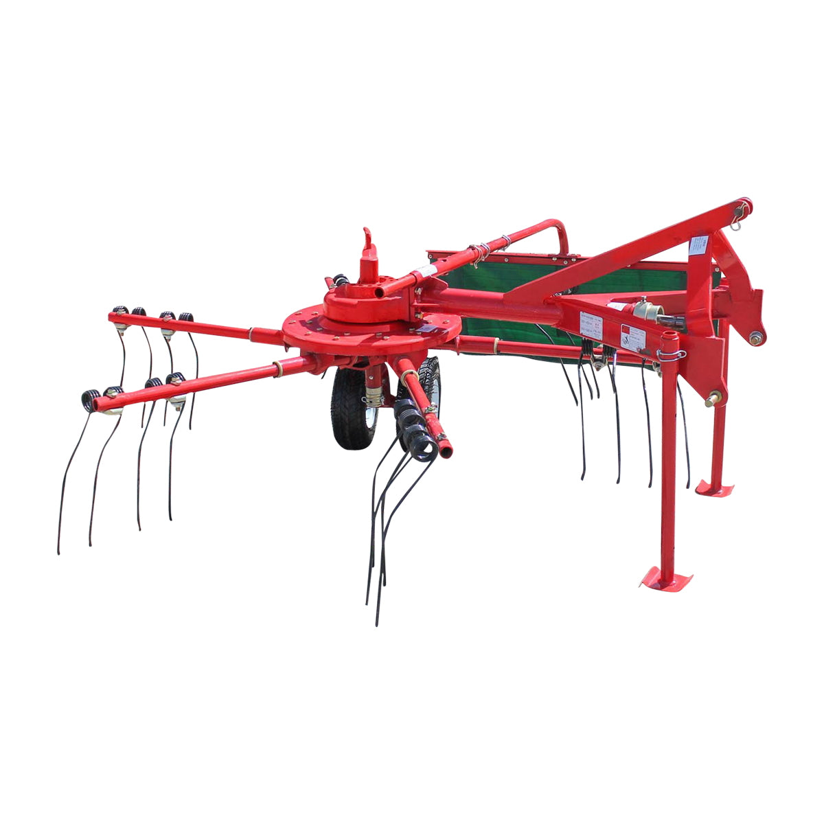 Rotációs gereblye, pók típusú munkaszélesség 1,80m, teljesítményigény 15-50CP, 6 karral 220Kg Konig Traktoren