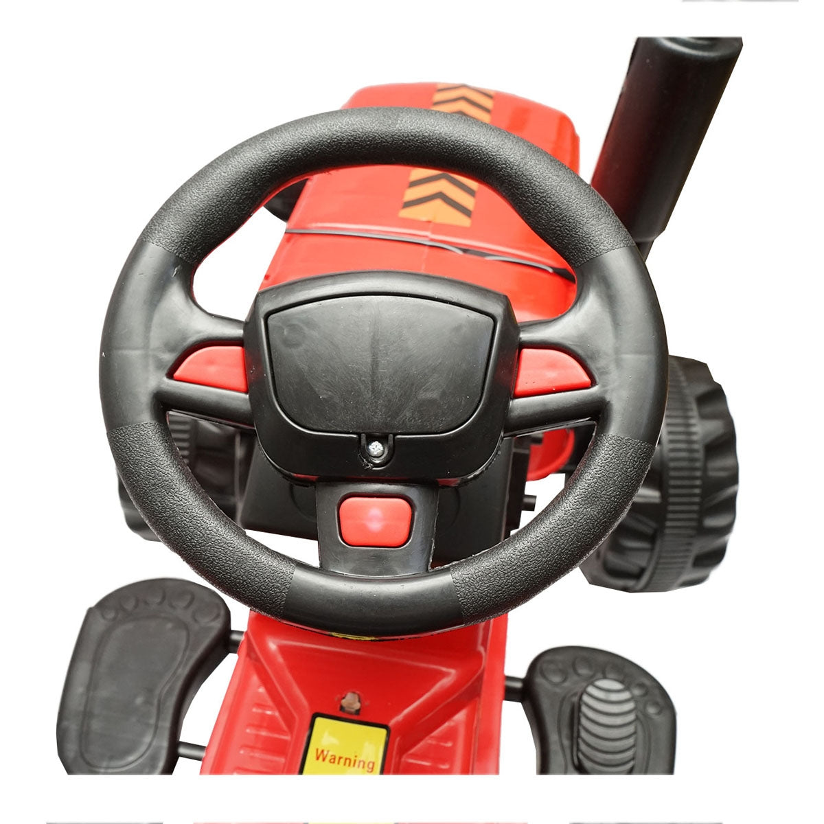 Elektromos traktor pótkocsival és akkumulátorral gyerekeknek, játék 3-6 éveseknek Hello Baby, Breckner Germany