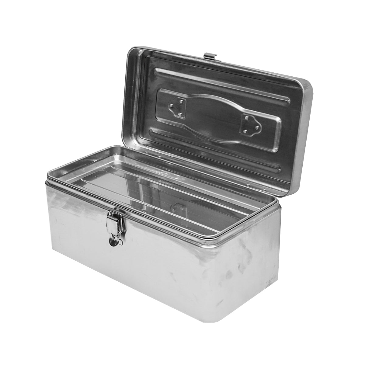 ROZSDAMENTES ACÉL SZERSZÁMOSLÁDA 405X200X175MM BRECKNER GERMANY