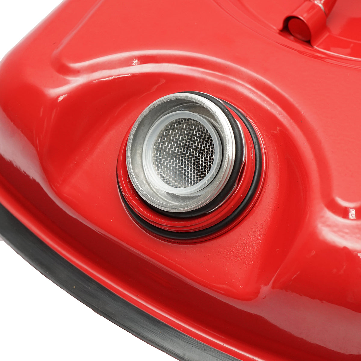 Fémtartály, vízszintes, 5L, flexibil tömlővel és csavaros kupakkal