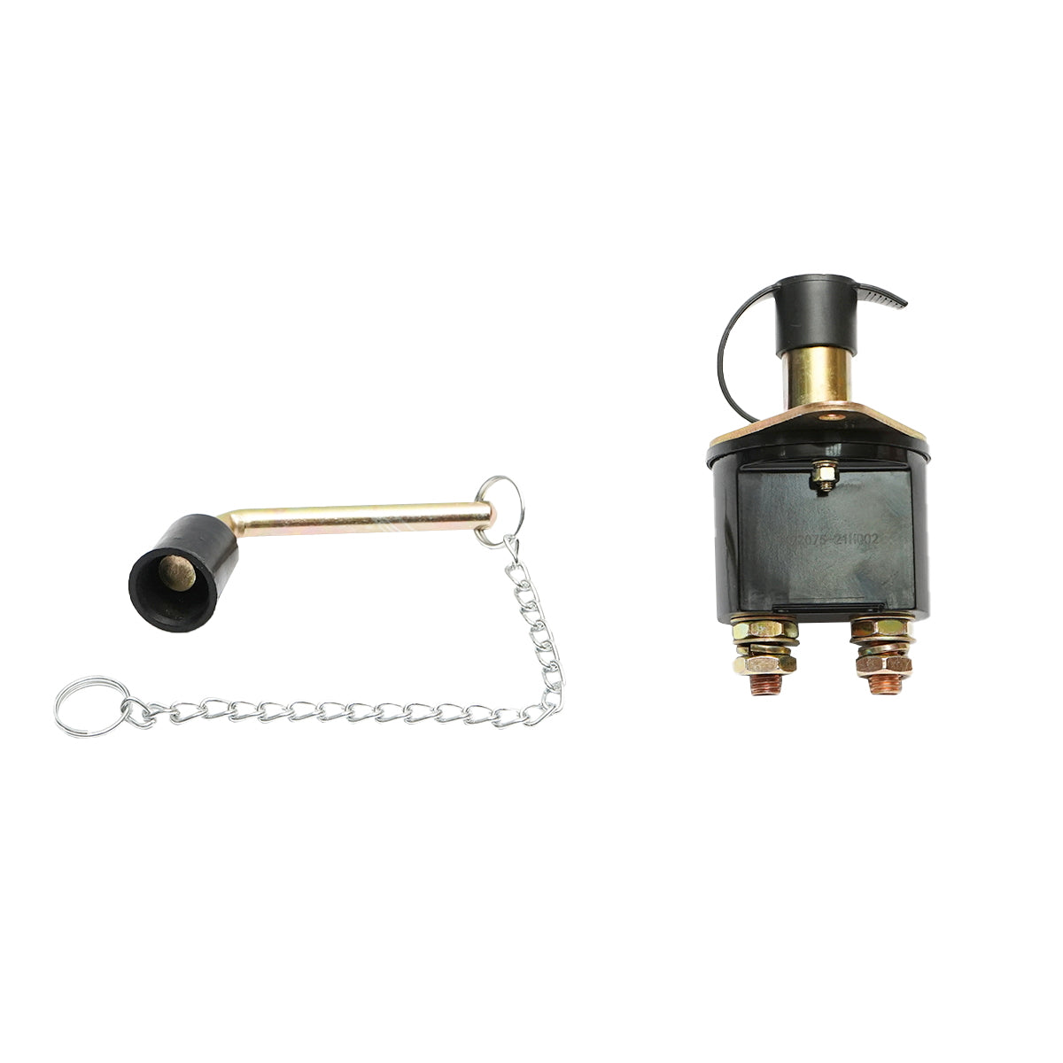 Főkapcsoló (heblu), 12/24V, 250A, réz csatlakozóval, M10, UTB, MAN, Volvo járművekhez, Breckner Germany