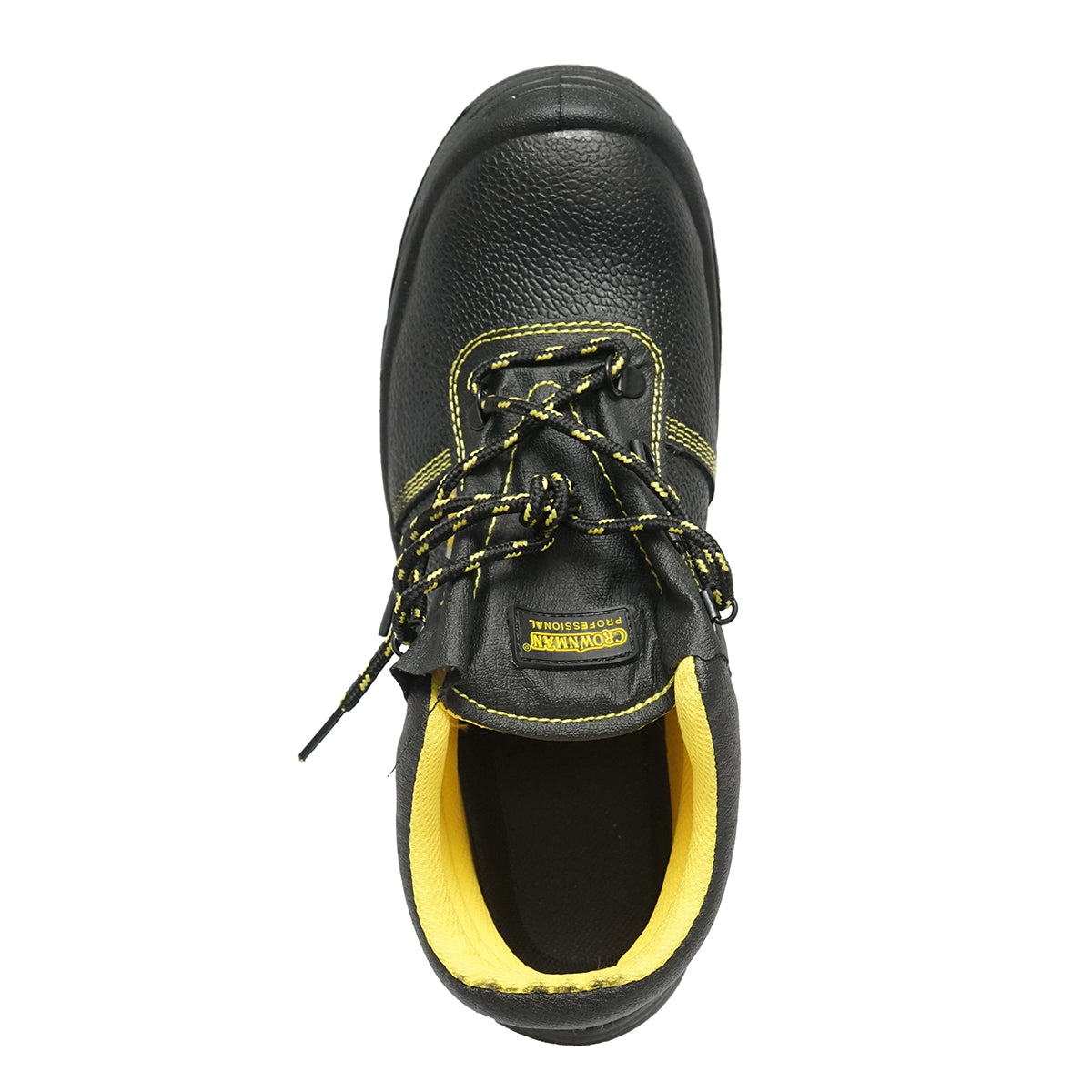 Védőbakancs acél lábujjvédővel és acél talplemezzel, 41-es méret, Crownman