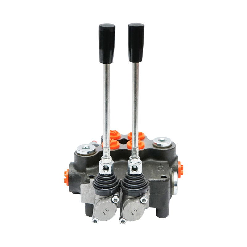 Hidraulikus osztómű 2 karral, M22x1.5 csatlakozással, 80 l/perc átfolyással Erdei traktorhoz Breckner Germany gyártmány